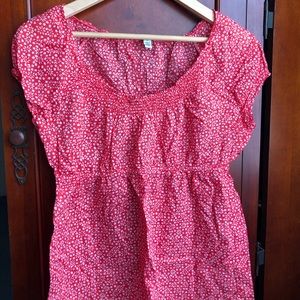 Red American eagle sun dress